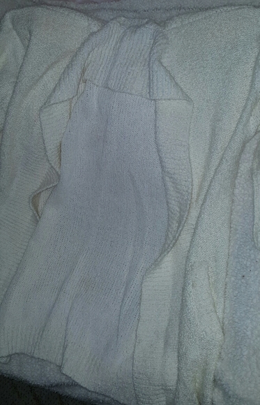 Nuggets Vintage Cream Knitted Pea Coat - Picture 5 of 8